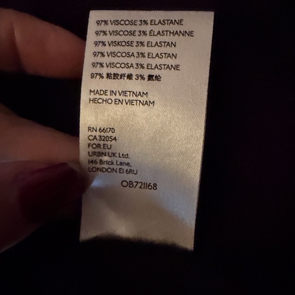 Free People January ribbed Black Long Sleeve Top - Picture 7 of 12